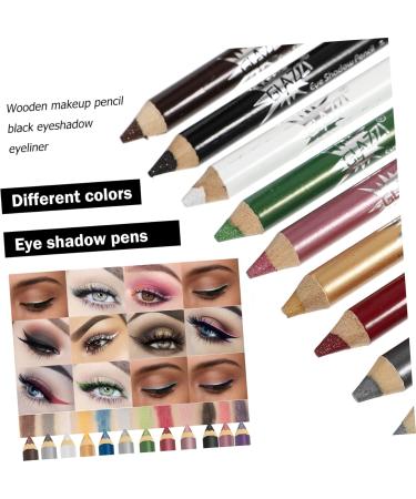 FOMIYES 12pcs Pearlescent Eyeshadow Pencil Gel Eyeliner Pencil Girl Eyeshadow Stick Glitter Eyeshadow Sticks - Buy Online on GoSupps.com