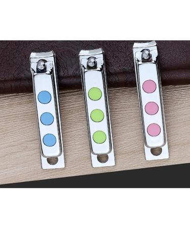 SVAASA Nail Clippers 3-Piece Hollow Nail Clippers Household Adult Stainless Steel Nail Scissors Portable Manicure Pliers - Buy Online on GoSupps.com