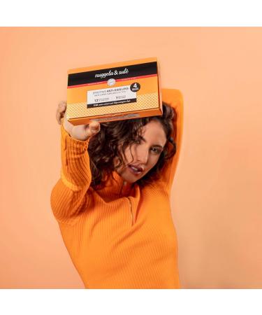 Nuggela & Sul Hair Loss Ampoules with Red Onion Extract | Strengthens & Reduces Hair Loss | Quick Effect - 4 x 10ml Cure - Buy Online on GoSupps.com