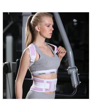 MPGOOD Unisex Posture Corrective Girdle Cervical Back Support Belts Posture Corrector Corset Upright Posture Waist Trainer for Backache Elegant XXX Vit XXX - Buy Online on GoSupps.com