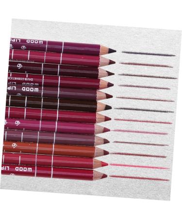 LALAFINA 36Pcs Eyebrow Pen Lip Liner Lip Liner Pencils Pipliner Pencil Lipliner Pencil Eyebrow Pencil Water Proof Snow White Lip Makeup Set - Buy Online on GoSupps.com