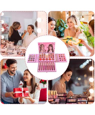 Makeup Palette - 50 Eyeshadow Colors Beauty Palettes Shimmer Glitter Eye Makeup Set | Pigmented Professional Matte Eyeshadow Kit For Women Party Wedding Stage Daily Costume Carnival - Buy Online on GoSupps.com