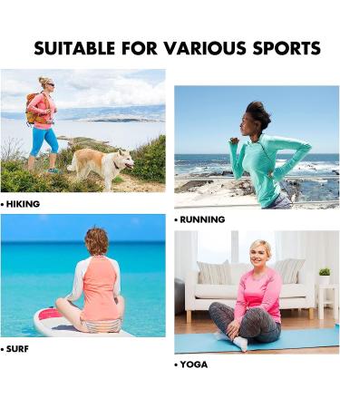 BALEAF Women's UPF50+ Sun Protection Long Sleeve Shirt - Medium, White - Buy Online on GoSupps.com