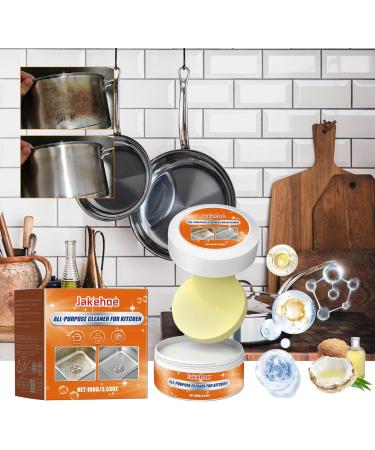 All-Purpose Degreaser Cleaner - Kitchen Multi-Purpose Cleaner for Utensils & Heavy Oil Stains | Stainless Steel Clean Wax (1 Pc - Buy Online on GoSupps.com
