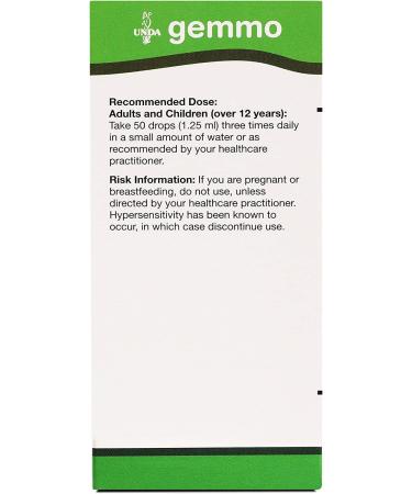 UNDA Gemmo Therapy Birch Bud Extract - Betula Pubescens 4.2 fl. oz | Premium Herbal Supplement for Wellness - Buy Online on GoSupps.com