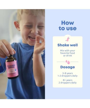 JoySpring Immune Drops Kids Immune Support Supplement with Elderberry Extract Echinacea Oregon Grape Root & Orange Peel Liquid for Ages 3 16+ Years & Adults | 2 fl oz (60 Servings) 2 Fl Oz (Pack of 1) - Buy Online on GoSupps.com