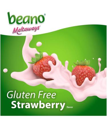 Beano Meltaways Strawberry 15 ct: Digestive Support for Gas & Bloating - Buy Online on GoSupps.com