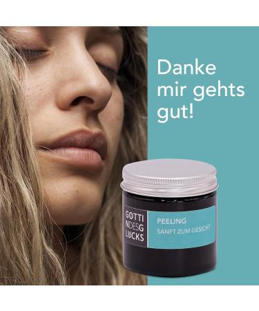 Goddess of Happiness Facial Peeling 50ml - Vegan Apricot Scrub | Fairtrade & Zero Waste Natural Cosmetics - Buy Online on GoSupps.com