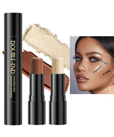 Contour pin highlighter conturing pencil contour stick concealer contouring and highlighter in a contour stift face concealer contouring pen bronzer contour pen and highlighter make-up ( #3) #3 50 ml (1 Pack)