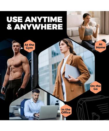 Gray 45lb Jaw Exerciser for Sculpting Jawline and Tone Face & Neck | Facial Exerciser for Men & Women - Buy Online on GoSupps.com