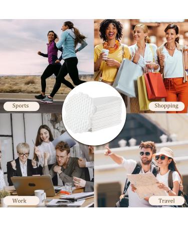 SPOKKI 60 Pcs Women's Disposable Underarm Sweat Pads - Large Breathable Cotton Absorbing Pads - Buy Online on GoSupps.com