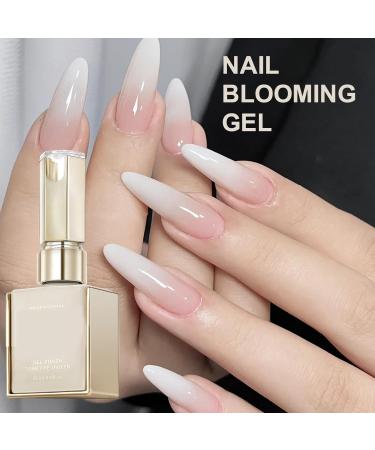 Ratpzou Blooming Gel For Nails 15ml UV Stamping Polish Watercolor Base Gel with Long Lasting Life for Outdoor Business Travel Home and School Use - Buy Online on GoSupps.com