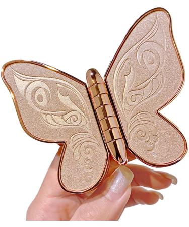 Buterfly Eyeshadow Palette Elegant Makeup Eyeshadow Palette Versatile 6 Colors Unique Shape Sweatproof Colorful Eye Cosmetics Eye Shadow Shimmering Makeup for E 01 - Buy Online on GoSupps.com