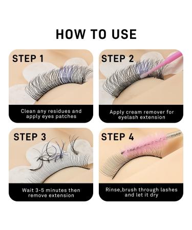 KOLYBEL Eyelash Extension Remover Cream - 15g | Professional Low Irritation Lash Remover for Sensitive Skin | Fast Dissolution for Salon Use - Buy Online on GoSupps.com
