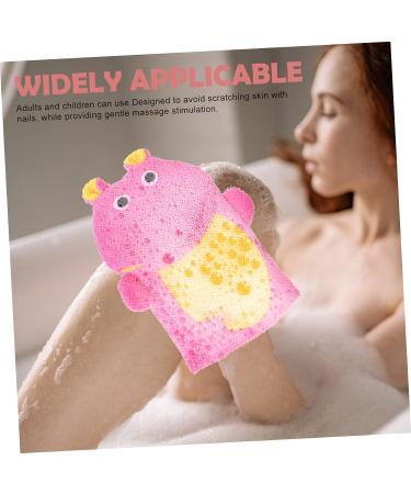 Healifty 3pcs Scrub Gloves Body Towels for Shower - Exfoliating Mitts for Kids and Adults - Buy Online on GoSupps.com