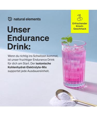 Buy Sports Drink Cherry - 600g Isotonic Beverage Powder | Endurance Boost with 44% Maltodextrin 30% Dextrose Electrolytes | Made in Germany - International Shipping - Buy Online on GoSupps.com
