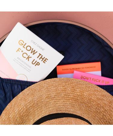 Glow The F*ck Up Facial Sheet Masks - Brightening Set of 3 | No Parabens Sulfates or Phthalates - International Shipping Available - Buy Online on GoSupps.com