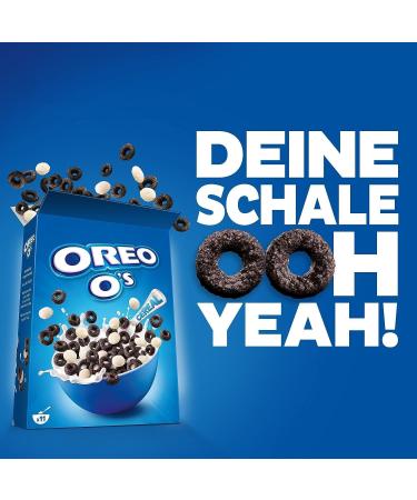  Italian Gourmet E.R. Oreo O's Cereal Pack of 6 Oreo cereals 350g with cocoa and vanilla flavor Oreo Cereal for breakfast or a snack in between contains vitamins and iron + Italian Gourmet polpa 400g - Buy Online on GoSupps.com