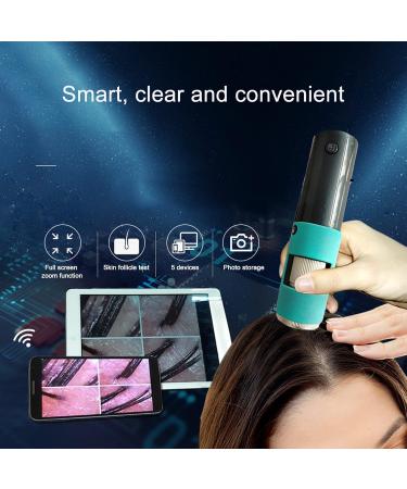 3MP Scalp Detector Portable Skin Dignosis Detector Handheld Intelligent Hair Follicle Analyzer Good for Solving Scalp and Hair Follicle Problems - Buy Online on GoSupps.com