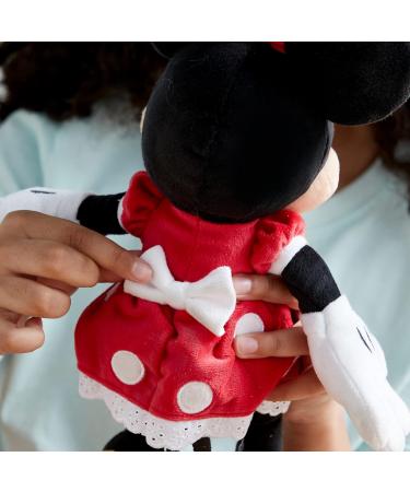 Disney Store Official Minnie Mouse Small Plush Toy - 33cm/12 Red Polka Dot Dress | Cuddly Iconic Character with Embroidered Details - Buy Online on GoSupps.com