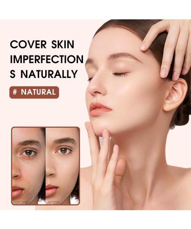 CC Cream Foundation Full Coverage Air Cushion CC Foundation Stick Color Correction Cream Concealer Full Coverage Lightweight Waterproof Natural Glowy Makeup Cover Blemishes & Redness - Buy Online on GoSupps.com