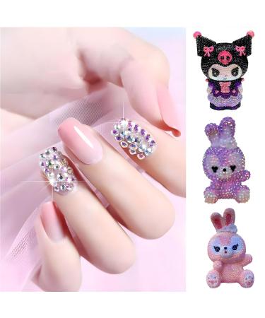 Buy 2000Pcs SS16 4mm Flatback Rhinestones for Nail Art & Crafts - Purple Glitter Crystals for DIY Bags Clothes & Shoes - Buy Online on GoSupps.com
