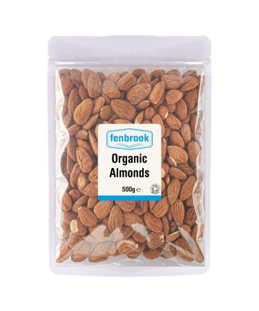 Organic Whole Almonds 500g Certified Organic by Fenbrook Organic