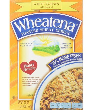 Wheatena Toasted Wheat Cereal 20oz Boxes 2 Pack