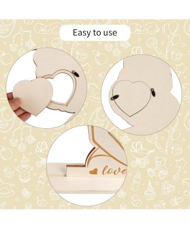 Sunnyok Ultrasound Picture Frame - Perfect Pregnancy Gift for Expecting Mothers | Wooden Baby Photo Frame for Baby Shower & Mother's Day - Buy Online on GoSupps.com