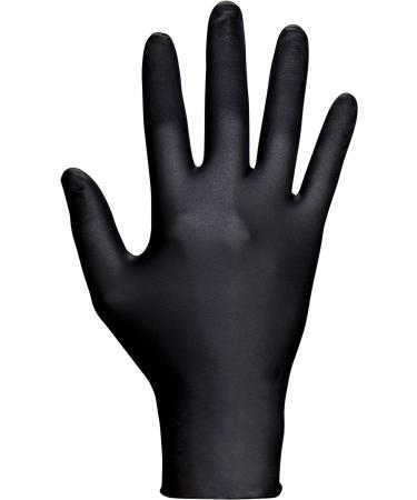 SAS Safety Powder Free Black Nitrile Gloves - Large 7 Mil | Raven SAS66518 Examination Glove - Buy Online on GoSupps.com
