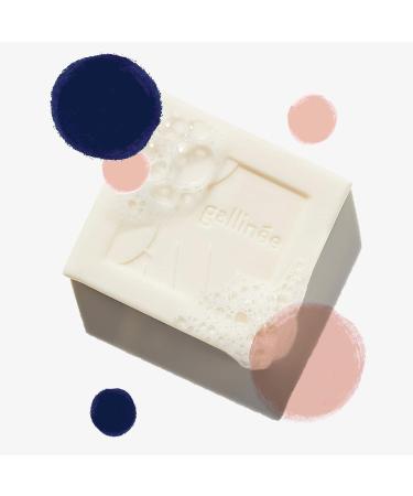 Galline Perfume-Free Cleansing Bar 100g - Ultra Soft Natural Bar for Sensitive/Intimate Areas with Prebiotics and Lactic Acid - Buy Online on GoSupps.com