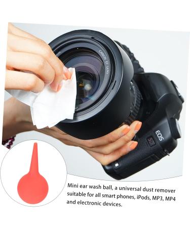 Lalafina Earwash Tool - 1-Piece Keyboard & Phone Cleaner Red Ear Cleaning Ball (9x4.5cm) - Efficient Dust Removal for Ears & Devices - Buy Online on GoSupps.com