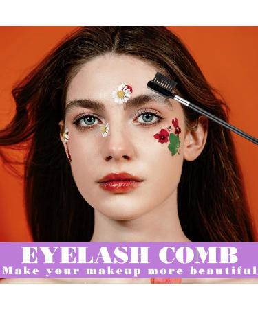 3-Piece Eyebrow & Eyelash Brush Set - Professional Eye Makeup Tools for Perfect Brows & Lashes | International Shipping - Buy Online on GoSupps.com