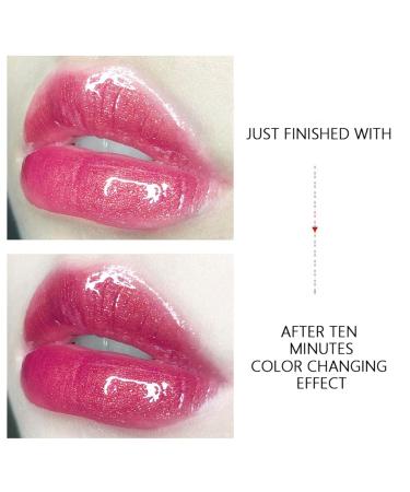 Buy Tinted & Clear Plumping Lip Gloss - Moisturizing Shimmering Lip Oil | Clumsy Foster Color Change 1 Piece - International Shipping - Buy Online on GoSupps.com