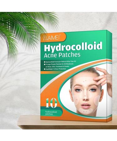 1 Box Acne Patch for Covering Large Breakouts Large Pimple Patch Spot Control Cover Hydrocolloid Acne Patch for Body Cheek Forehead Chin Effectively Calms Relieves Acne - Buy Online on GoSupps.com