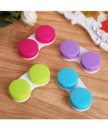Agoneir Travel Contact Lens Container Set - Portable Mini Storage Box in Candy Colors for Contact Lenses (60x28x15mm) - Shop Internationally! - Buy Online on GoSupps.com