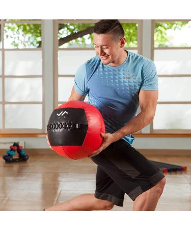 JFIT Wall Medicine Ball - 20lb - Durable Wall Ball for Exercise & Core Strength - Buy Online on GoSupps.com