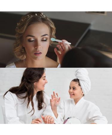 12 Pcs Silicone Lip Brushes Lipstick Brushes Applicator Reusable Cosmetic Brush Set Mini Silicone Lip Balm Brush Portable Lip Applicator Brushes (Green) - Buy Online on GoSupps.com