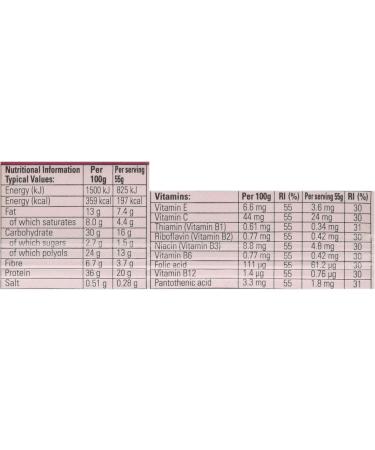 Fulfil Chocolate Brownie Flavour Vitamin & Protein Bar 55g - Buy Online on GoSupps.com