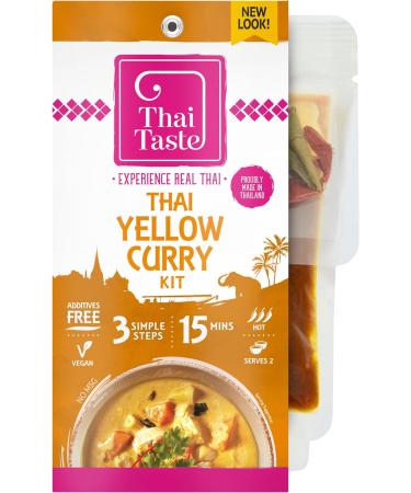 5x Thai Taste Thai Yellow Curry Meal Kit 233g - Buy Online on GoSupps.com