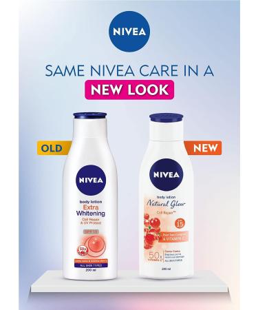 Nivea Extra Whitening Cell Repair Body Lotion SPF 15 400ml - Moisturize, Brighten, and Protect Skin - Buy Online on GoSupps.com