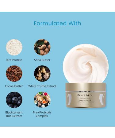 SKINN Neck Cream for Wrinkles | Firming & Tightening Neck Amour Mask - Anti-Aging Chin & Neck Lotion for Men & Women - Buy Online on GoSupps.com