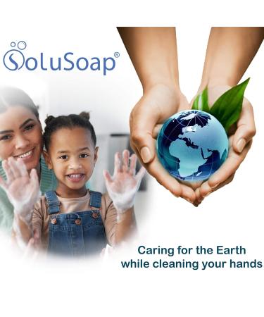 Unscented Premium Foaming Hand Soap Refills - 10 Bottles 99% Less Plastic Quick Dissolve Fragrance Free Powder Concentrate - Buy Online on GoSupps.com