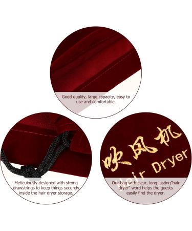 FOMIYES Backpacking Gear 2 Pcs Hair Dryer Storage Bag Travel Jewelry Pouch Jewelry Pouches Bags Storage Organizer Accessories - Buy Online on GoSupps.com