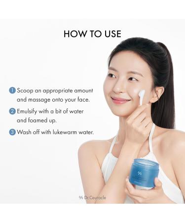 Dr.Ceuracle Hyal Reyouth Melting Foaming Balm - Cleansing Balm to Foam with Hyaluronic Acid, Moisturizing Makeup Remover & Wash-Off Mask, Korean Skincare (100 ml / 3.38 fl. oz.) - Buy Online on GoSupps.com