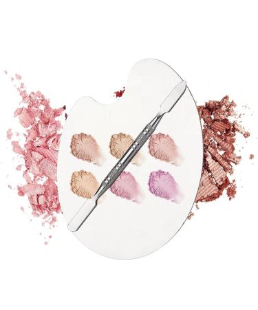  Gusengo Makeup Palette | Hand Makeup Blending Palette | Fine Grinding Paint Palette Specular Gloss for Eyeshadow Lipstick Nail Polish Gusengo - Buy Online on GoSupps.com