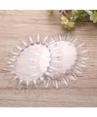 Nail Sticks 10PCS - Plastic False Nail Wheels with 20 Tips for Nail Art & Polish Display | International Shipping Available - Buy Online on GoSupps.com