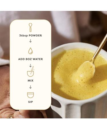 Clevr Blends Turmeric Oat Milk Latte Mix - Golden Moon Milk with Organic Spices, Coconut Creamer, Adaptogens, Reishi & Lion's Mane Mushrooms - 12oz Pack - Buy Online on GoSupps.com