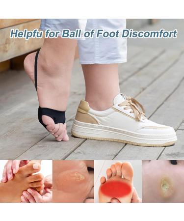 Large Men's Metatarsal Pads with Copper Infused Gel - 2 Pairs | Non-Slip Foot Protection for Pain-Proof Relief | Callus, Blister, Corn Cushions | Size L(W8.5-12/M7.5-10.5) - Buy Online on GoSupps.com