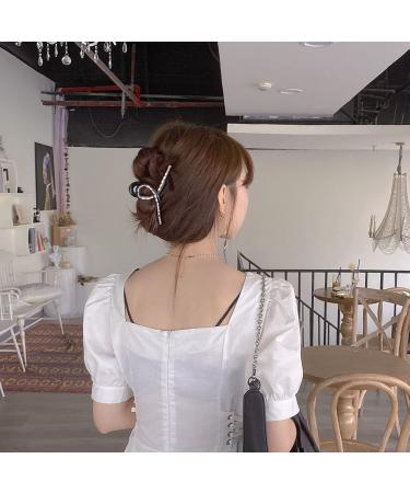 Shop Kavya Big Thick Hair Clips - Shiny Slide-Resistant Claw Clips for Women | Strong Support Grippers for All Hair Types - Buy Online on GoSupps.com